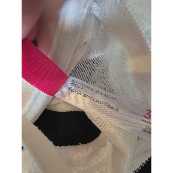Cosmopolitan Ego Elevator Lace T Back Bra 38C Women's Front Closure Underwired - Picture 5 of 5